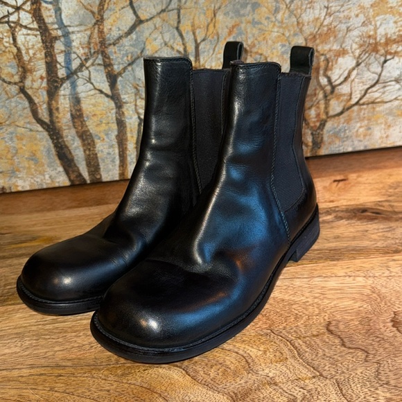 Pai Jiao studios Black Chelsea ankle boots high quality leather size 8.5 (39) - Picture 1 of 8